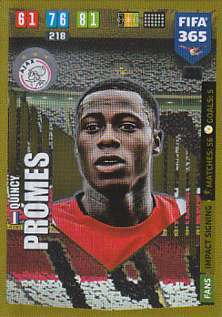Quincy Promes AFC Ajax 2020 FIFA 365 Impact Signing #283